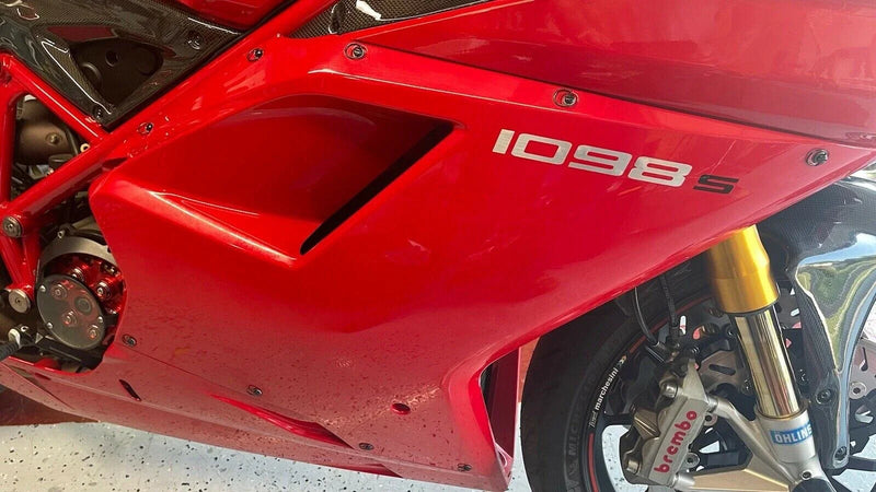 Ducati 1098 1198 848 Black Fairing (2007–2013)