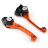 RMZ450 Orange CNC Aluminum Brake Clutch Levers (2005-2022)