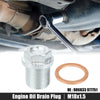 Volvo XC60 M18x1.5 Engine Oil Drain Plug Screw & Seal Ring (2010-2023)