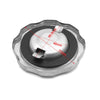 Silver Tone Metal Cycle Scooter Gas Cap 1 x