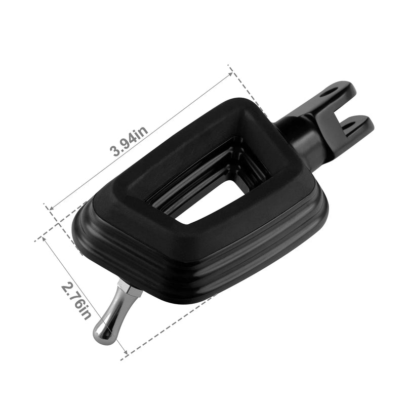 Harley Softail (2018-2025) Black Driver & Passenger Footpegs Bracket