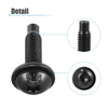 Jeep Wrangler (2007-2018) - 6 x Bolts Extra Long Black Torx Screws