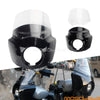 Harley Sportster XL ABS Headlight Fairing w/ 11'' Clear Windshield (2004-2023)