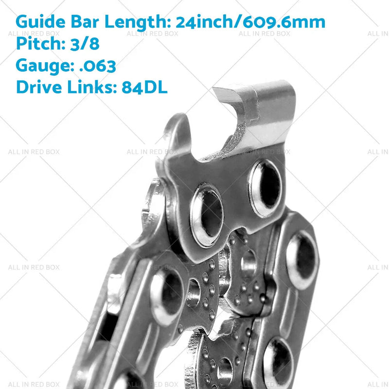 BAUMR-AG SX82 Husqvarna 24" 3/8 .063 84DL Carbide Chainsaw Chain