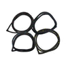 Door Rubber Weatherstrip Front Rear Fits Datsun Sunny B210 120Y 4D Sedan Set 4