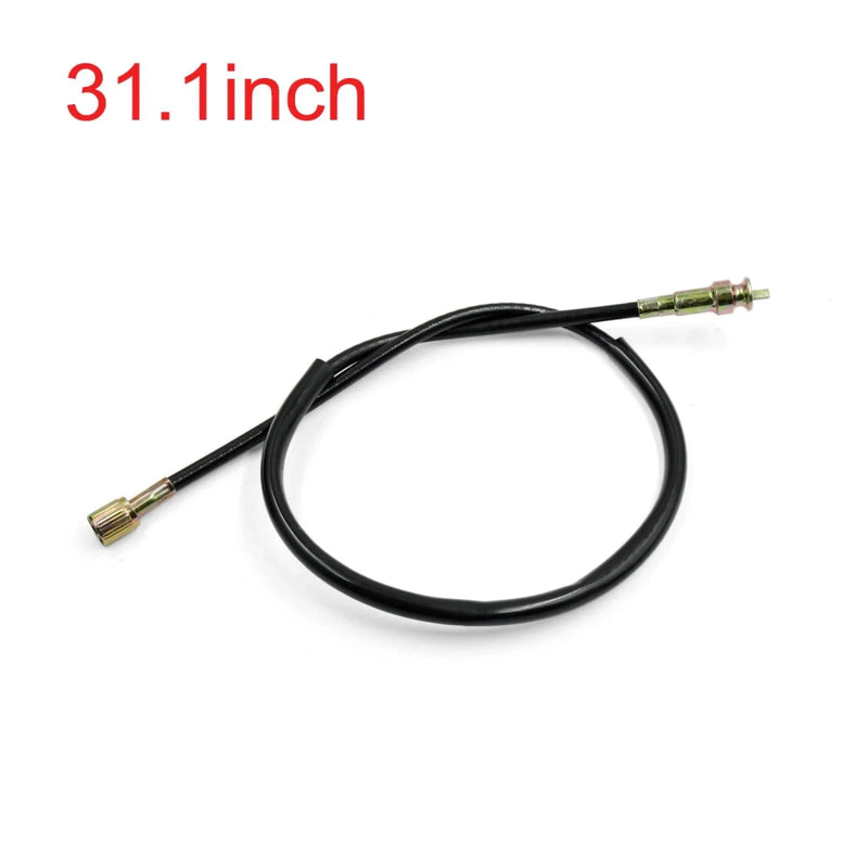 CG125 31.1in Black Motorcycle Speed Controller Tachometer Cable