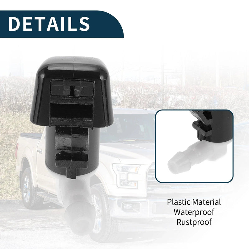 Ford F-450 Super Duty Front Windshield Washer Nozzles (2011-2016)