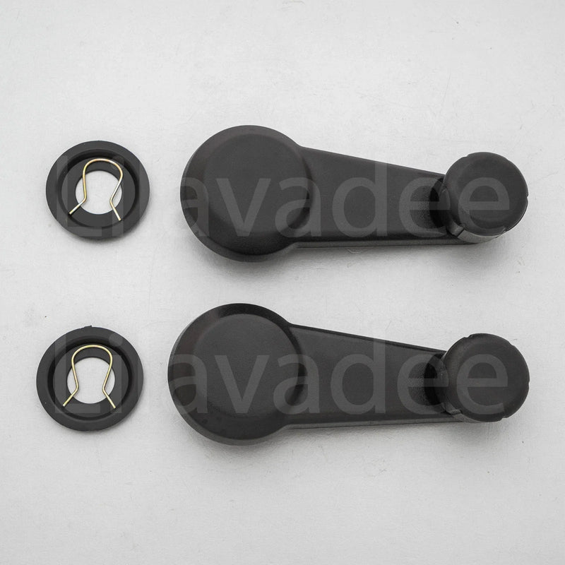 Isuzu D-Max Window Crank Winder Set - 2 x Black (2012-2023)