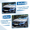 Mercedes-Benz GLA Class Chrome Silver Front Upper Bumper Grille (2015-2023)