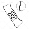 Ford Fiesta XR4, Focus LS, LT, LV Rocker Cover Gasket (2002-2010)