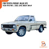 Toyota Hilux RN30 LN30 Front Blinker Indicator Lenses (1978-1981)