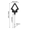 Subaru BRZ Black Front Bumper Tow Hook Screw (2013-2021)