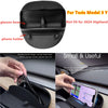 Tesla Model 3 / Y Steering Wheel Phone Stand Sunglasses Holder Storage Box