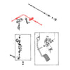 Toyota Hilux LN85 LN107 LN110 LN111 1990 Throttle Cable