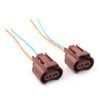 U 9006 HB4 Fog Light Socket Connectors (Fits Various Models)
