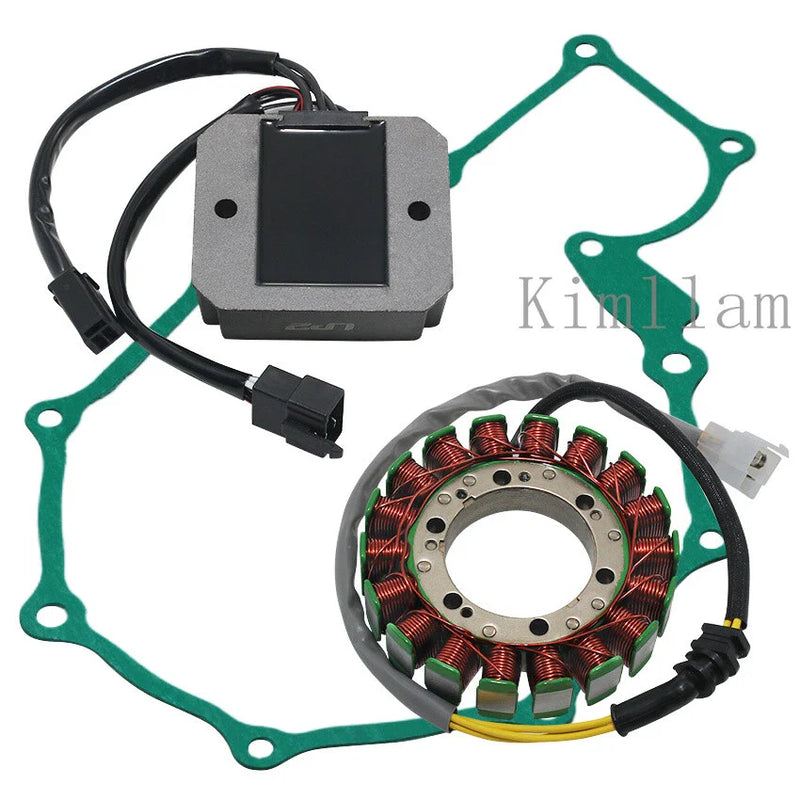 Honda NV400, VT600C, Shadow Stator Coil, Regulator Rectifier, Gasket (1996-2000)