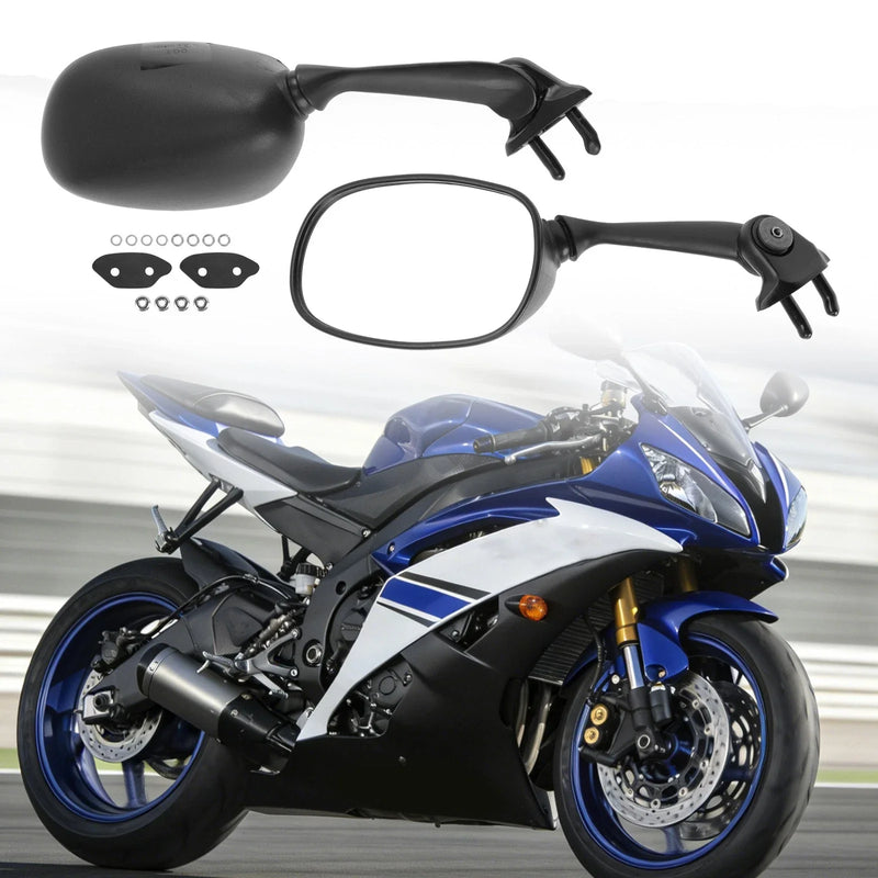 Yamaha YZF-R6 Rear View Mirrors Side Mount (2008–2017)