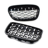 BMW 1 Series F20 Black Grille Chrome (2011-2014)