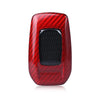 Toyota Alphard RAV4 Red Carbon Fiber Key Cover Fob Pouch (2019-2023)