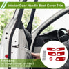 Dodge Charger Interior Door Handle Bowl Cover Trim ABS 5Pcs (2011 - 2021)