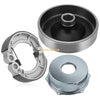 Yamaha Bruin 250 350 Rear Brake Drum Hub Shoes Cover (2004–2006)