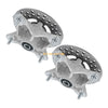 Yamaha Raptor 660R 700 700R YFM660R YFM700 / R 2 x Front Hub Rotor Kit
