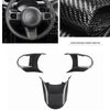 Mini Cooper F55 / 56 / 57 Carbon Fiber Steering Wheel Cover (2021-2022)