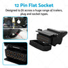 Trailer Connector Car Caravan 12 Pin Flat Female Socket