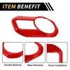 Jeep Gladiator JT (2020-2024) Red 1 Pc Headlight Button Panel Cover