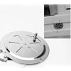 Boat 5 x Stainless Steel Marine Air Vent Butterfly Boat Round Louvered Vent