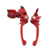 Dirt Bike 50cc 125cc 22mm 7 / 8" Handlebar Red Brake Clutch Levers