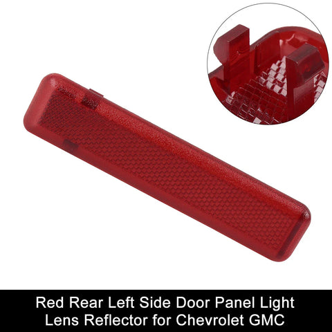 Chevrolet GMC Rear Left Door Panel Light Len Reflector