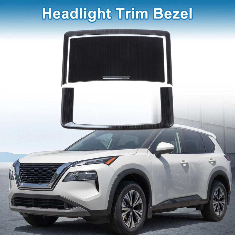 Nissan Rogue Car Front Row Headlight Trim Bezel (2021-2024)