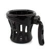 Harley Motorcycle Handlebar Cup Holder with Mesh Basket