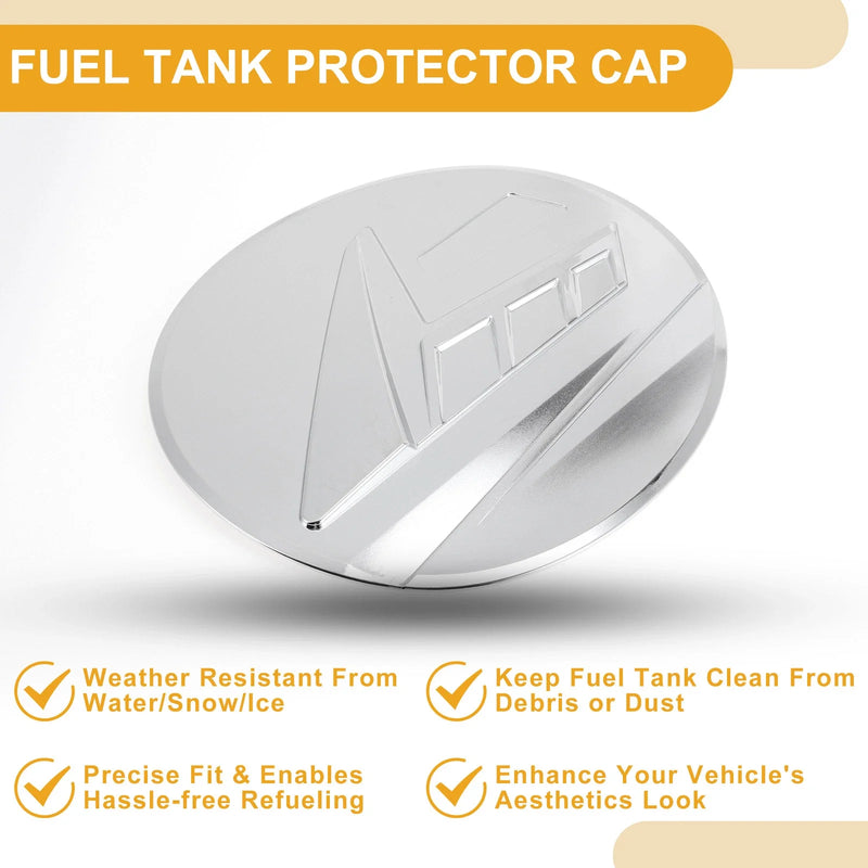 Subaru Outback (2021-2025) Chrome Silver Tone Fuel Tank Door Cap