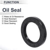 Oil Seal 50x75x10mm NBR Rubber 5 Pcs