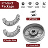 Honda Foreman Rear Brake Drum Hub & Shoes (1995–2003)