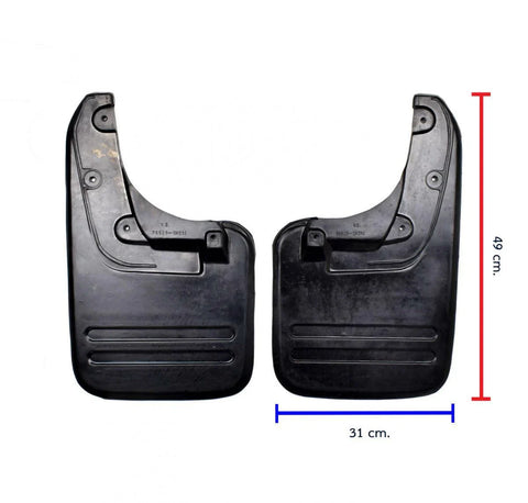 Splash Guard Mud Flap Rubber Set 4 Fits Toyota Hilux Vigo 4WD SR5 KUN26 2004-15