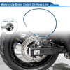 Motorcycle Brake Clutch Oil Hose Line 130cm Blue