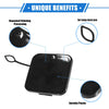 Mercedes-Benz S Class (2010-2013) Black Front Bumper Tow Hook Cover