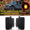 Jeep Wrangler JL JT Smoke Side Mirror Turn Signal Light (2018–2024)