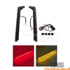 Harley Touring FLHT w / Tour-Pak Smoke Accent LED Side Marker Lights (2006-2023)