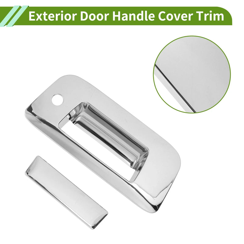 Chevy Silverado 1500 Exterior Door Handle Cover Trim Tailgate (2007-2013)