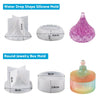 Pyramid Heart Silicone Epoxy Resin Mold Jewelry Storage Box Organizer