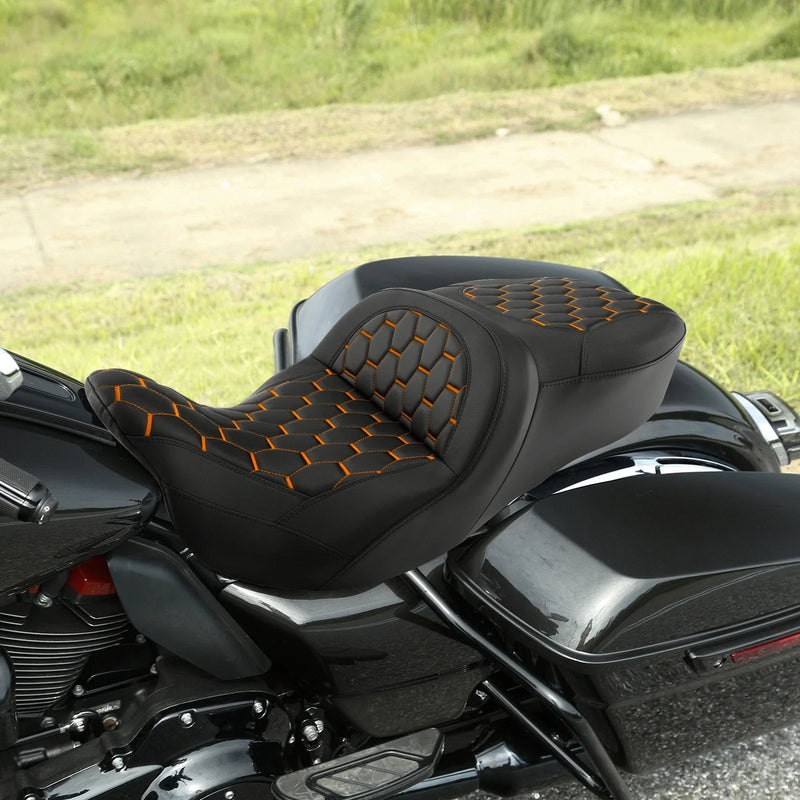 Harley Touring Road Street Glide FLHX Driver Passenger Seat (2009-2023)
