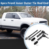 Dodge Ram 1500 Front Outer Tie Rod End Links Kit (2006 - 2008)