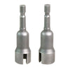Car Alloy Forged Slotted Butterfly Nut Socket Wrench 14 Hex Drive