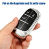 Chrysler 300 (2011 - 2024) Silver Remote Cover TPU 3 Button Keyless