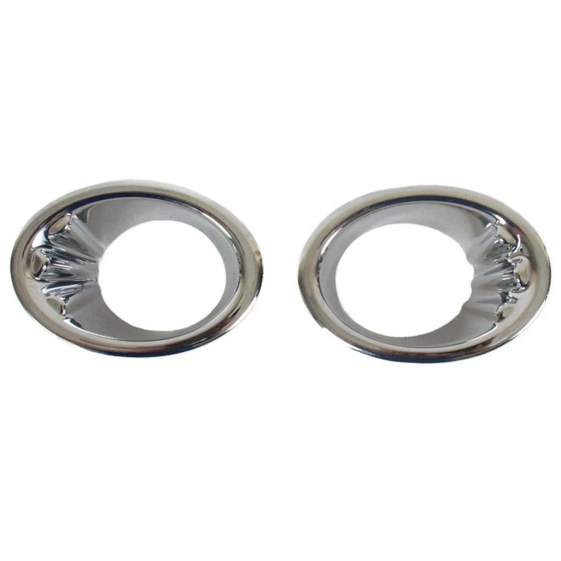 Fog Light Surround Cover Trims Chrome Pair Fits Mazda BT-50 Pickup UTE 2006-11