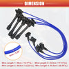Toyota Celica 4pcs Spark Plug Wire Ignition Coil Cable (1994-1998)